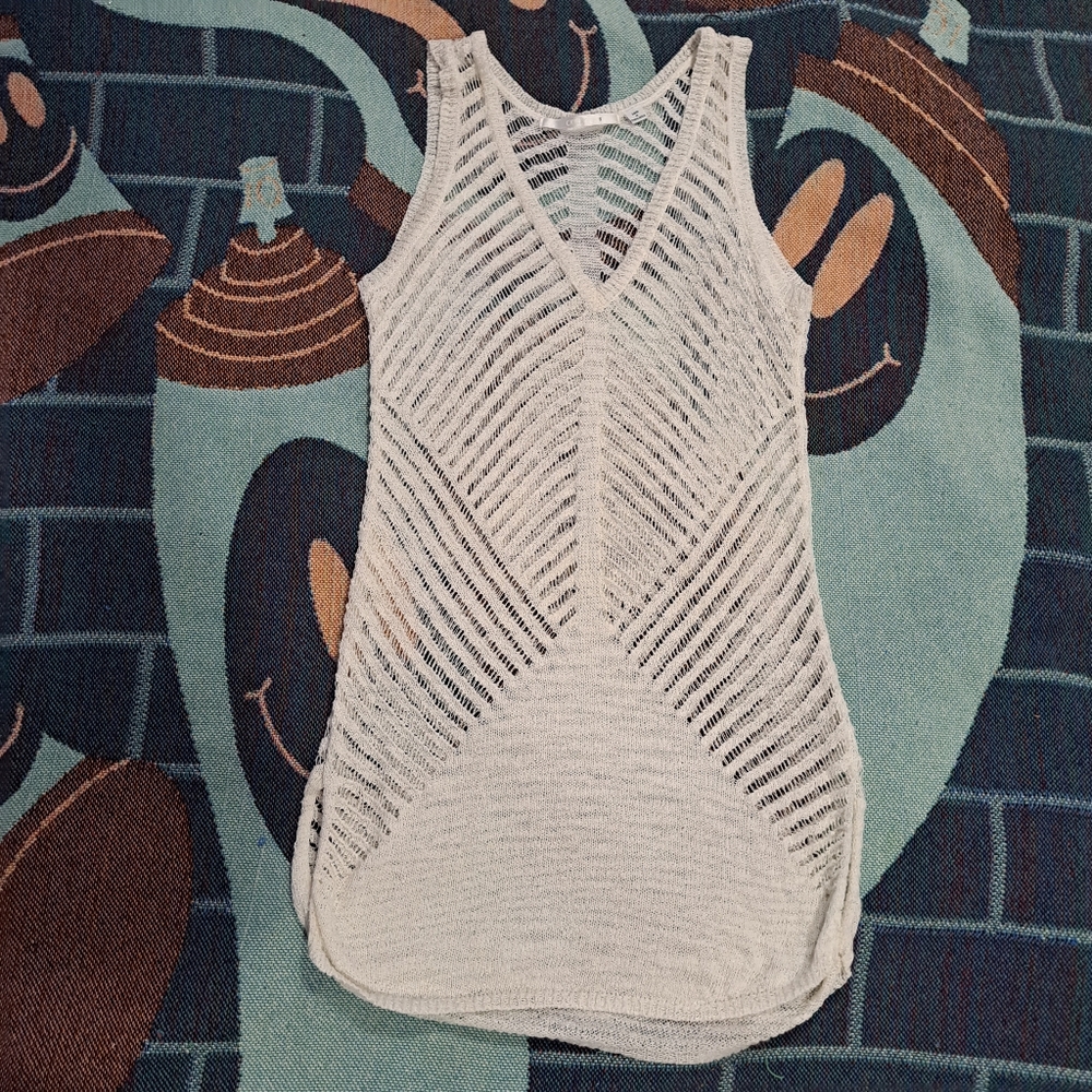 🌈CROCHET BATHING SUIT COVER-S